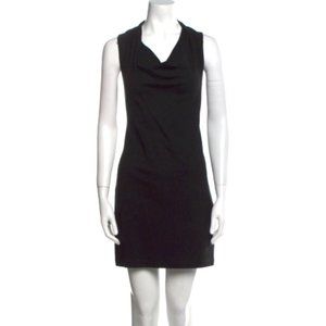 Theory Black Cowl Neck Casual Dress sz. S *EUC* MSRP:$298+tax